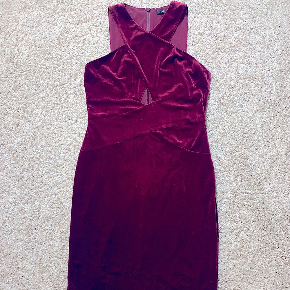 BCBGMaxAzria Velvet Cocktail Dress NWT